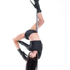 Paradise Chick Superhero Ultra Grip Shorts - Black Leopard