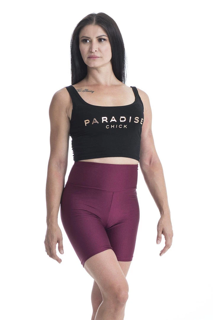 Paradise Chick Biker Shorts - Cherry All Pole Wear 6 Paradise Chick Biker Shorts - Cherry All Pole Wear