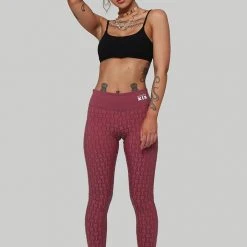 Creatures Of XIX Gecko Grip Leggings - Mauve