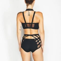 All Pole Wear MilaKrasna Bisera Bottoms - Black 8 All Pole Wear MilaKrasna Bisera Bottoms - Black