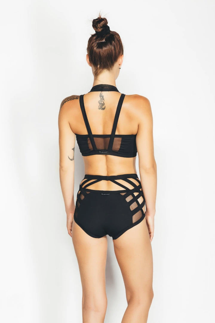 MilaKrasna Bisera Top - Black 2 MilaKrasna Bisera Top - Black