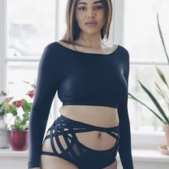 All Pole Wear MilaKrasna Bisera Bottoms - Black 9 All Pole Wear MilaKrasna Bisera Bottoms - Black