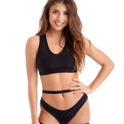 Back In Stock Bandurska New Moon Suspender Accessory - Black