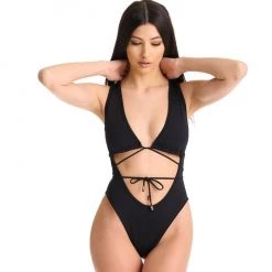 New In Bandurska NOA Bodysuit - Black