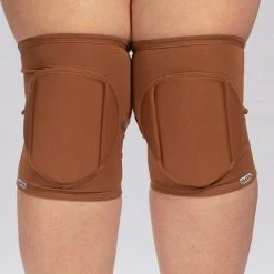 Queen Accessories Plus Size Pole Wear Queen Kneepads - Mocha
