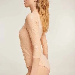 Paradise Chick Superhero Series Ultra Grip Bodysuit - Beige Leopard 7 Paradise Chick Superhero Series Ultra Grip Bodysuit - Beige Leopard