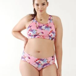 Pole Addict Openback Top - Peony