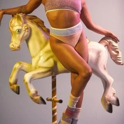 Rolling Vento Pony Reversible Bottoms - Pastel