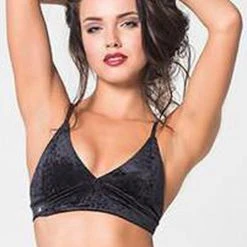 All Pole Wear RAD Monica Top - Velvet Black 9 All Pole Wear RAD Monica Top - Velvet Black