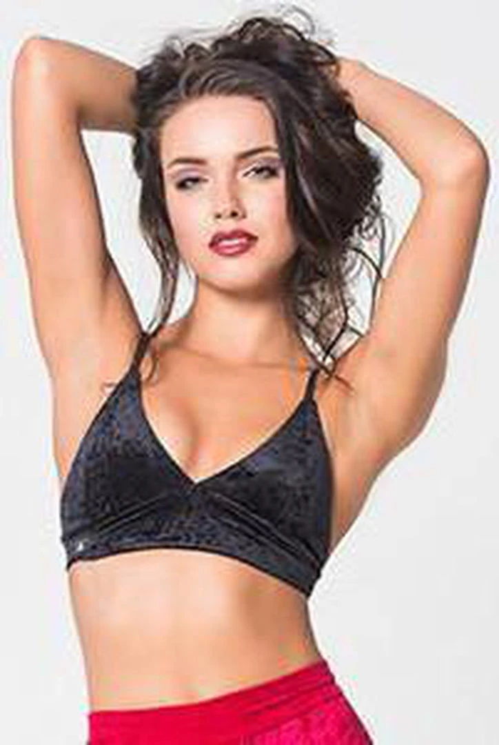 All Pole Wear RAD Monica Top - Velvet Black 4 All Pole Wear RAD Monica Top - Velvet Black