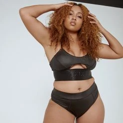 Creatures Of XIX Riding Solo Sports Bra - Black All Pole Wear