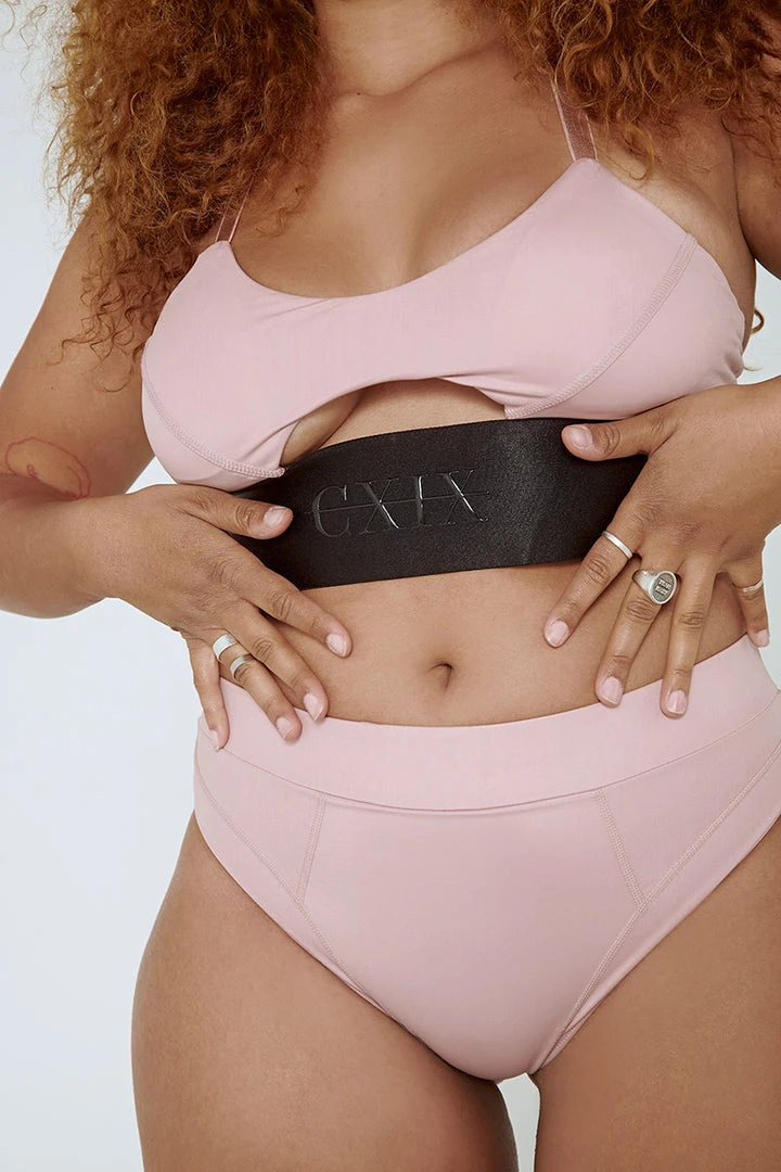 Creatures Of XIX Riding Solo Sports Bra - Pink All Pole Wear