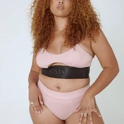 Creatures Of XIX Riding Solo High Waist Bottoms - Pink 21 Creatures Of XIX Riding Solo High Waist Bottoms - Pink