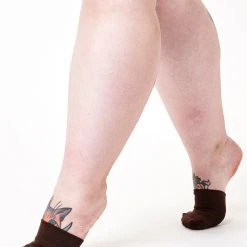 Rolling Contemporary Dance Socks - Chocolate Accessories