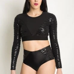 Paradise Chick Superhero Sticky Shorts - Zebra