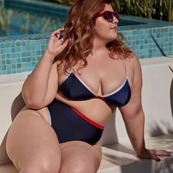 All Pole Wear Rolling Vento Copa Reversible Top - Navy/Yellow