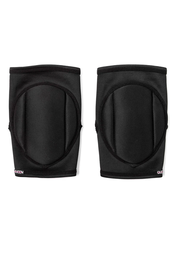 Queen Accessories Most Loved Queen Kneepads - Sleek Black 3 Queen Accessories Most Loved Queen Kneepads - Sleek Black