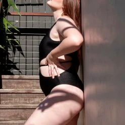 Bodysuits Tatiana Activewear Hunter Bodysuit - Black 10 Bodysuits Tatiana Activewear Hunter Bodysuit - Black