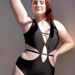 Bodysuits Tatiana Activewear Hunter Bodysuit - Black 9 Bodysuits Tatiana Activewear Hunter Bodysuit - Black