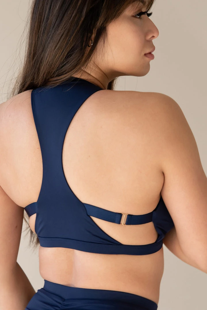 Tatiana Activewear Isla Top - Navy All Pole Wear 2 Tatiana Activewear Isla Top - Navy All Pole Wear