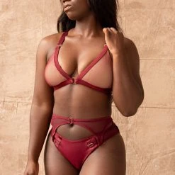 Tatiana Activewear Kaizen Top - Burgundy 15 Tatiana Activewear Kaizen Top - Burgundy