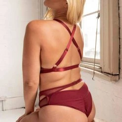 Tatiana Activewear Kaizen Top - Burgundy 12 Tatiana Activewear Kaizen Top - Burgundy