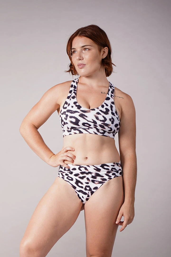 Off The Pole Classic Scrunch Shorts - Leopard 1 Off The Pole Classic Scrunch Shorts - Leopard
