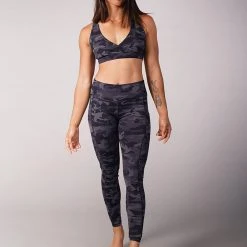 All Pole Wear Off The Pole Iconic Leggings - Black Camouflage
