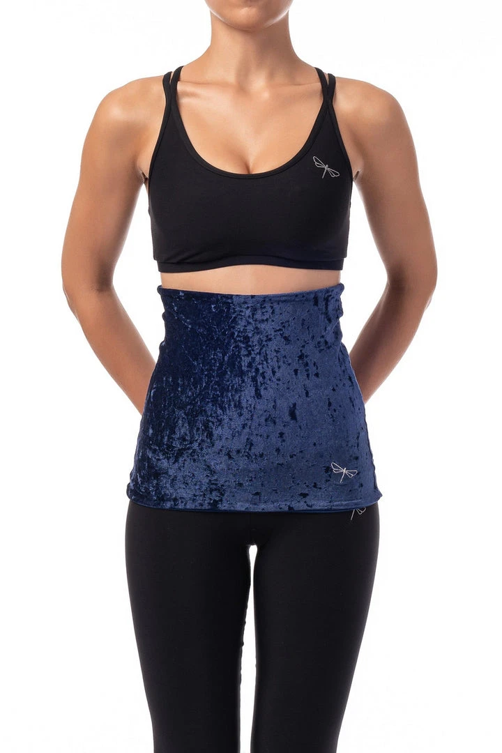 Accessories Dragonfly Back Warmer - Velvet Blue 1 Accessories Dragonfly Back Warmer - Velvet Blue