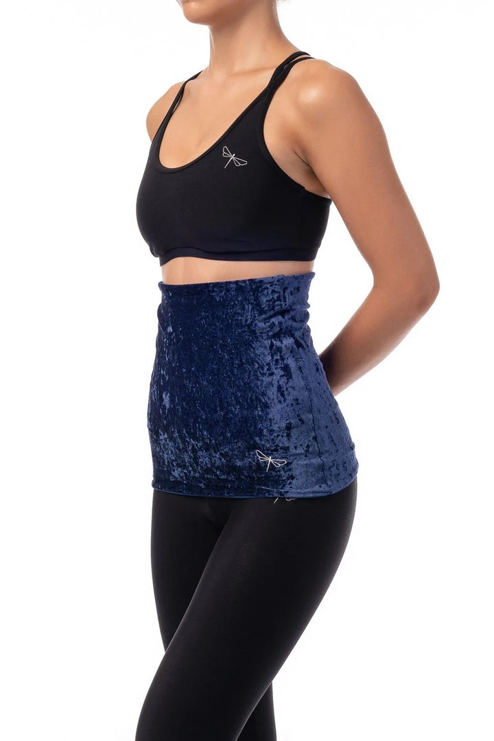 Accessories Dragonfly Back Warmer - Velvet Blue 3 Accessories Dragonfly Back Warmer - Velvet Blue