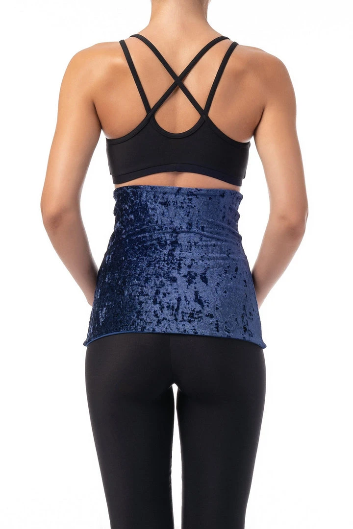 Accessories Dragonfly Back Warmer - Velvet Blue 2 Accessories Dragonfly Back Warmer - Velvet Blue