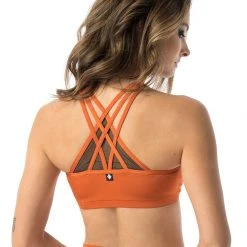 Poledancerka X-Front Top - Terracotta All Pole Wear