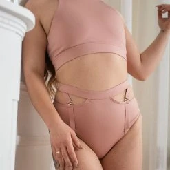 All Pole Wear Chantay Polewear Tulip Shorts - Rose