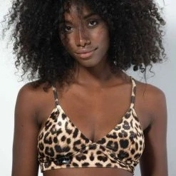 All Pole Wear RAD Monica Top - Velvet Leopard
