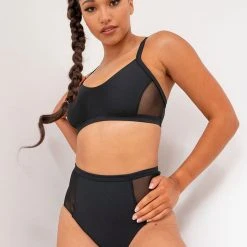 All Pole Wear Lunalae Bellani High Waisted Bottoms - Recycled Black