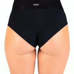All Pole Wear Dragonfly Betty High-Waisted Shorts - Lace Black