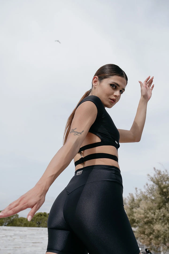 Paradise Chick Frankie Wrap Top - Black Back In Stock 7 Paradise Chick Frankie Wrap Top - Black Back In Stock