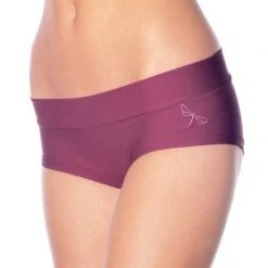 All Pole Wear Dragonfly Hot Pants - Ruby