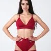 All Pole Wear REV ACTIV Bomb Garter Shorts - Cherry