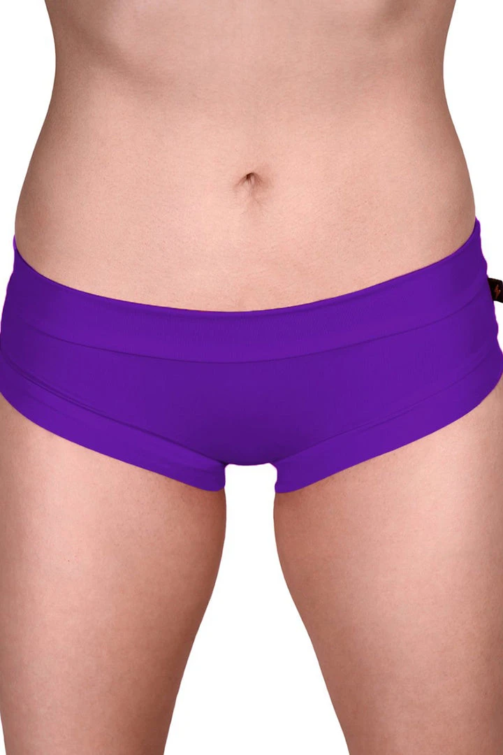 Cleo The Hurricane Essential Hot Pants - Violet All Pole Wear 3 Cleo The Hurricane Essential Hot Pants - Violet All Pole Wear