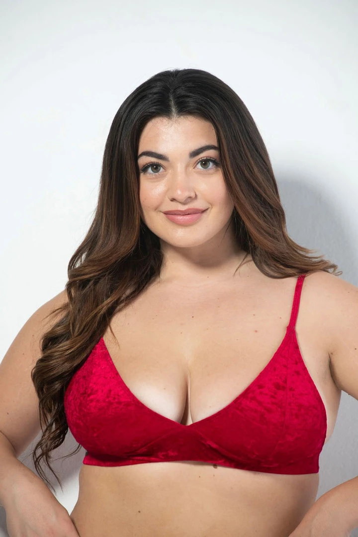 All Pole Wear RAD Monica Top - Velvet Red 3 All Pole Wear RAD Monica Top - Velvet Red