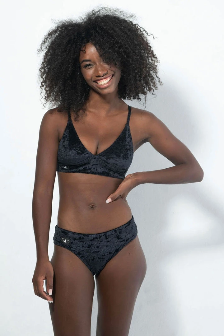 All Pole Wear RAD Monica Top - Velvet Black 6 All Pole Wear RAD Monica Top - Velvet Black