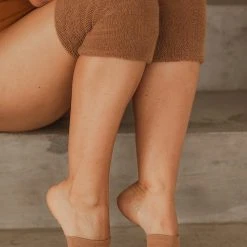Rolling Contemporary Dance Socks - Caramel Accessories