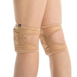 Poledancerka Mesh Kneepads - Nude 01 (with Pocket) 5 Poledancerka Mesh Kneepads - Nude 01 (with Pocket)