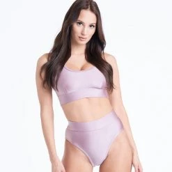 Bandurska Donatella Top - Lilac Mink