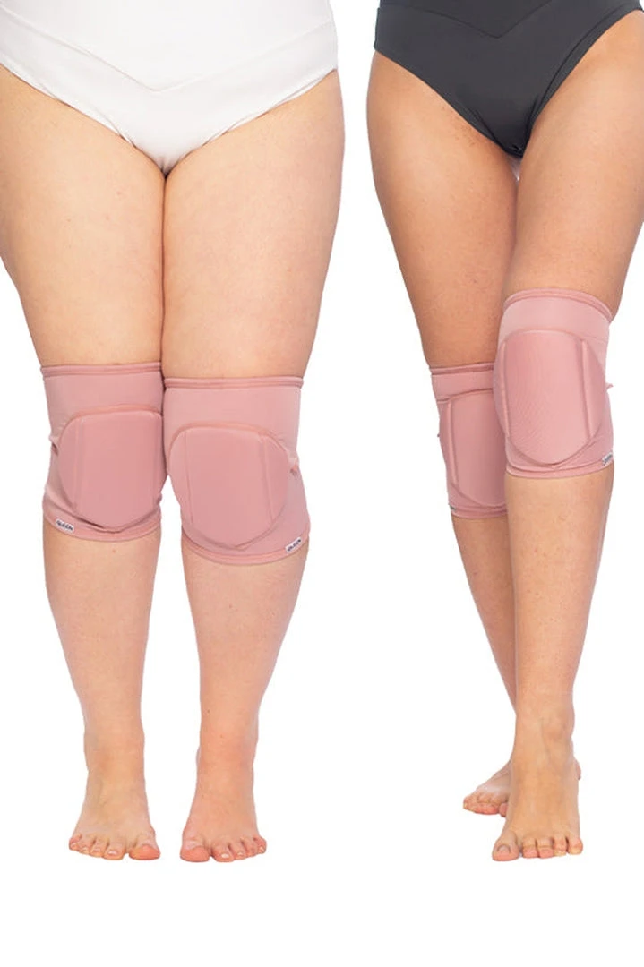 Queen Accessories Queen Kneepads - Dusty Rose Plus Size Pole Wear 4 Queen Accessories Queen Kneepads - Dusty Rose Plus Size Pole Wear