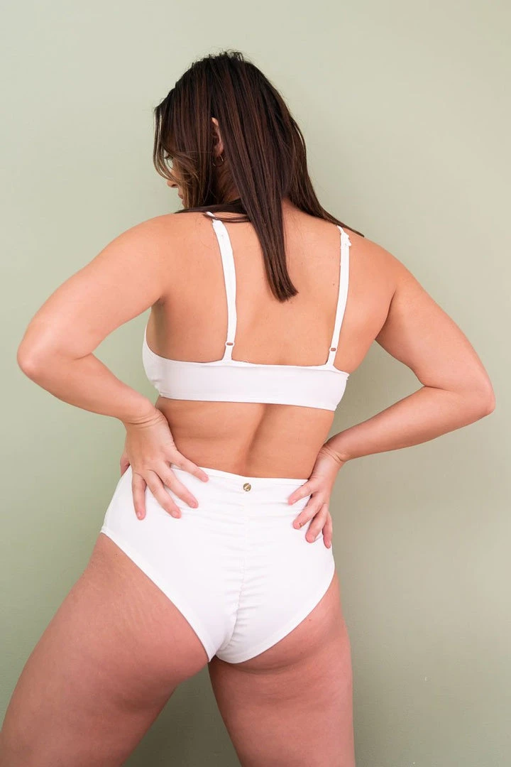 All Pole Wear Lunalae Elouise Bodysuit - White 4 All Pole Wear Lunalae Elouise Bodysuit - White