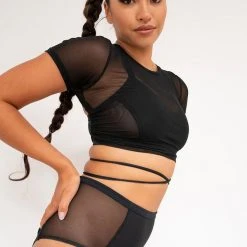 Lunalae Ember Top - Recycled Black