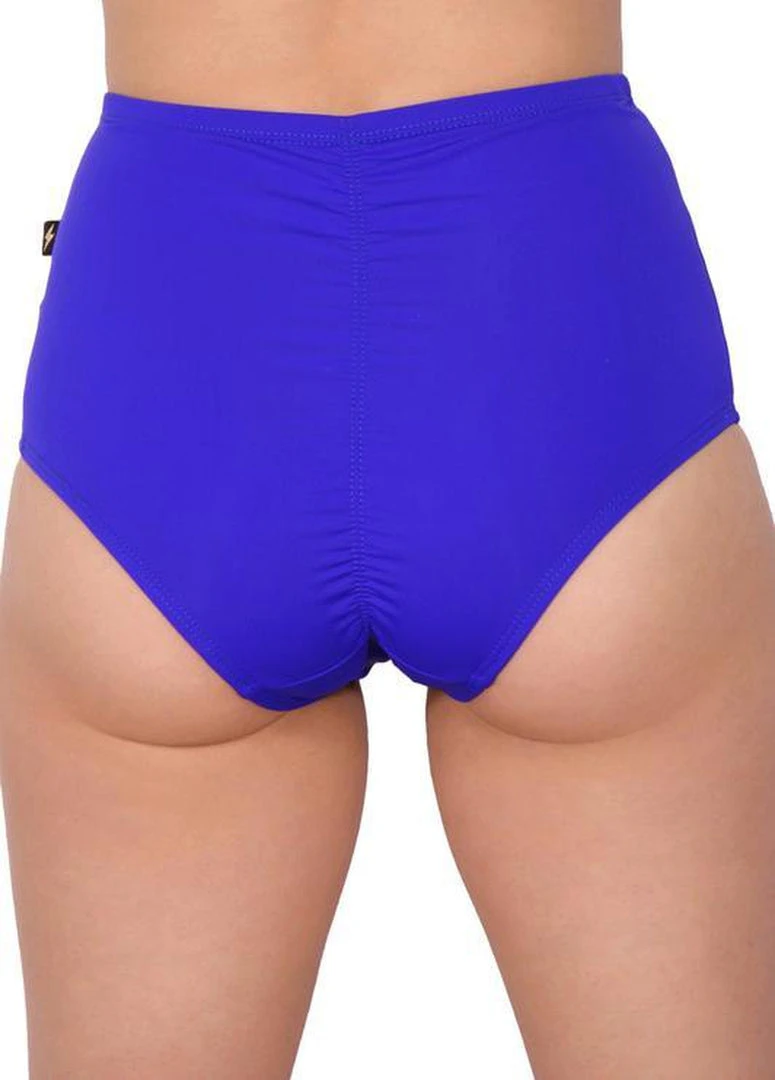 Cleo The Hurricane Essential High Waisted Shorts - Majesty Blue All Pole Wear 2 Cleo The Hurricane Essential High Waisted Shorts - Majesty Blue All Pole Wear