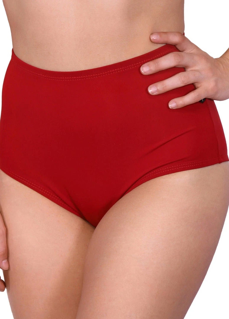 Cleo The Hurricane Essential High Waisted Shorts - Red All Pole Wear 1 Cleo The Hurricane Essential High Waisted Shorts - Red All Pole Wear